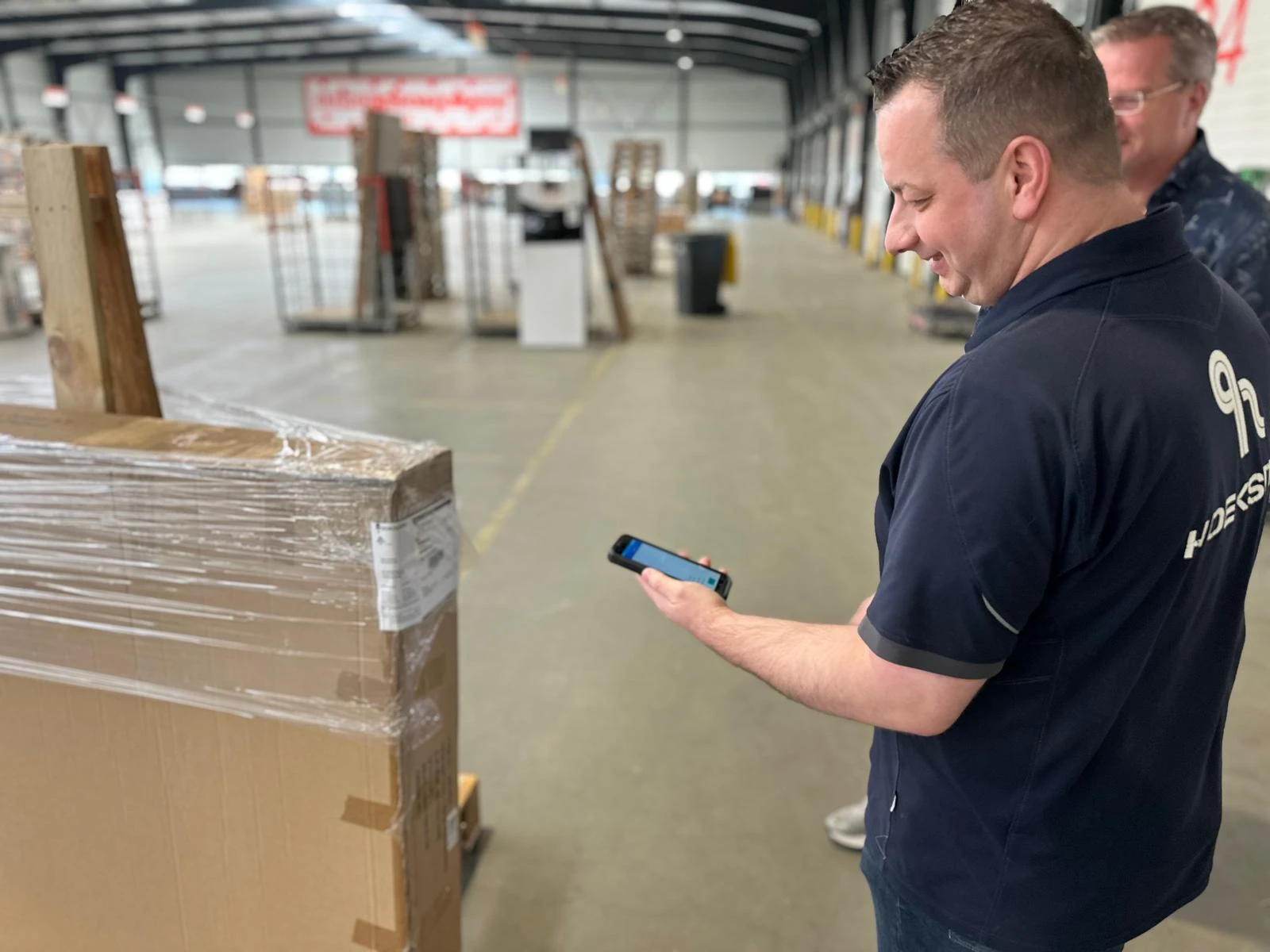Magazijn en logistiek telecom oplossing tijdens verhuizing